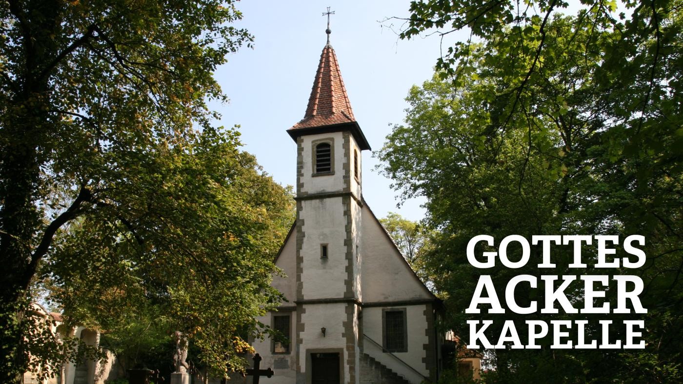 Blick auf die Gottesackerkapelle